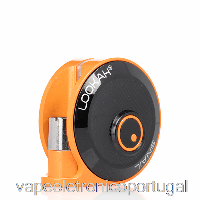 Vape Eletrônico Lookah Caracol 2.0 Vaporizador Laranja
